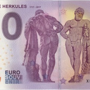 0 Euro Souvenir Allemagne 300 Jahre Hercules 2017-1 Neuf