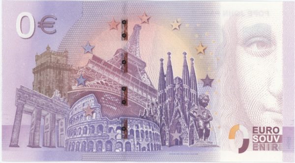 0 Euro Souvenir Belgique Atomium 1958-2018 / 2018-1 Neuf – Image 2