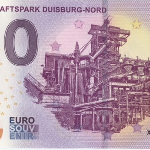 0 Euro Souvenir Allemagne Landschaftspark Duisburg-Nord 2019-2 Neuf