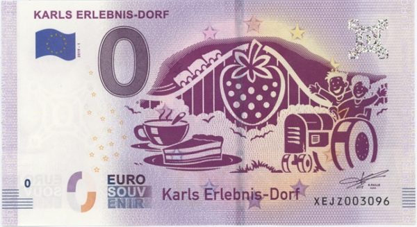 0 Euro Souvenir Allemagne Karls Erlebnis-Dorf 2019-1 Neuf