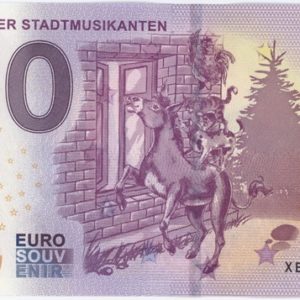 0 Euro Souvenir Allemagne Die Bremer Stadtmusikanten 2019-1 Neuf