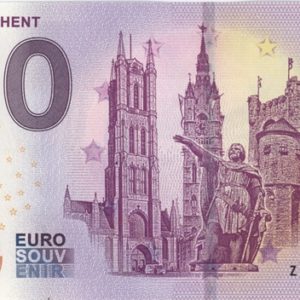 0 Euro Souvenir Belgique City Of Ghent 2019-1 Neuf
