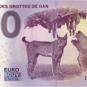0 Euro Souvenir Belgique Domaine Des Grottes De Han 2017-1 Neuf