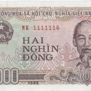 Viêt Nam 2000 Dông 1988 Neuf