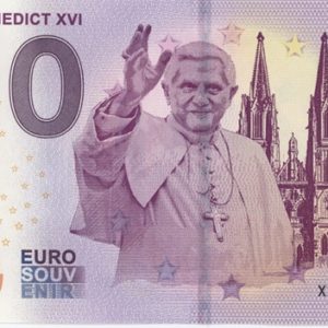 0 Euro Souvenir Allemagne Pope Benedict XVI 2019-1 Neuf