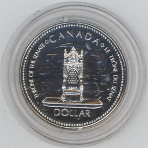 Canada 1 Dollar 1977 Jubilé d'argent de Elizabeth II (F.d.c.) en argent