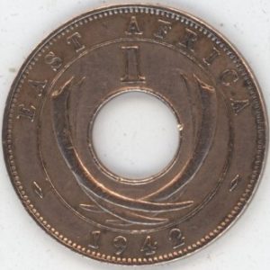 Afrique de l'Est 1 Cent 1942 George VI (ss+)