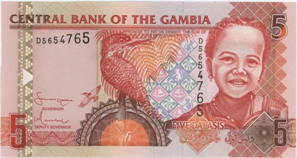 Gambia 5 Dalasis ND (2006-13) Neuf