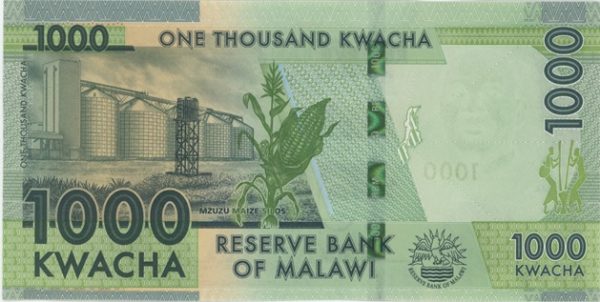 Malawi 1000 Kwacha 2020 Neuf – Image 2