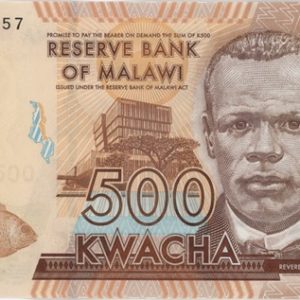 Malawi 500 Kwacha 2017 Neuf