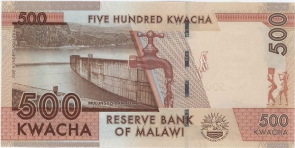 Malawi 500 Kwacha 2017 Neuf – Image 2