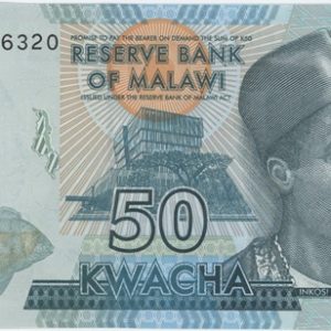 Malawi 50 Kwacha 2020 Neuf