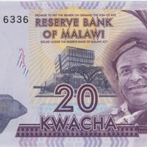 Malawi 20 Kwacha 2012 Neuf