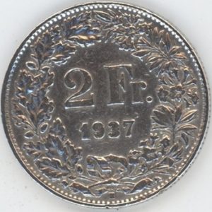 2 Francs 1937 (ss)