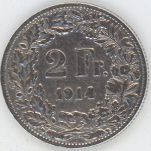 2 Francs 1914 (ss)