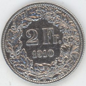 2 Francs 1910 (ss)
