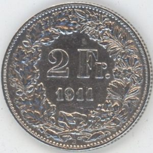 2 Francs 1911 (ss)