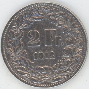2 Francs 1912 (ss)