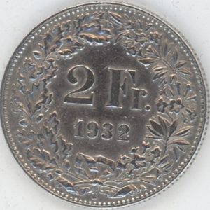 2 Francs 1932 (ss)