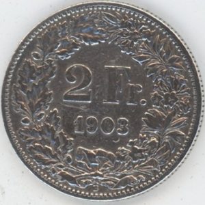 2 Francs 1903 (s-ss)