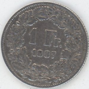 1 Franc 1887 (s-)