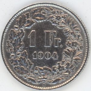 1 Franc 1904 (ss)
