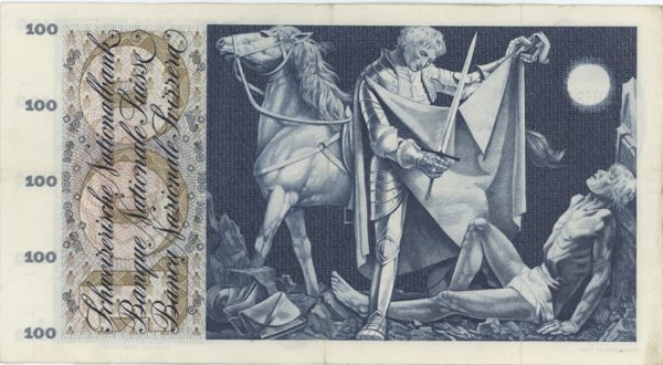 100 Francs 1967 St. Martin – Image 2