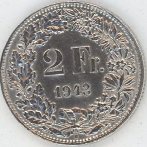 2 Francs 1943 (ss)