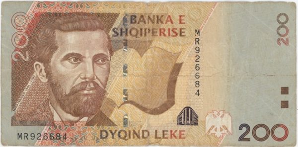 Albanie 200 Lekë 1996-2012