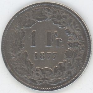 1 Franc 1877 (s-)