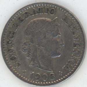 10 Centimes 1906 (s-ss)