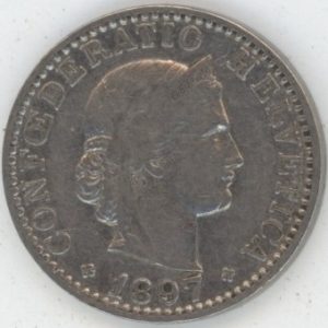 20 Centimes 1897 (s-ss)