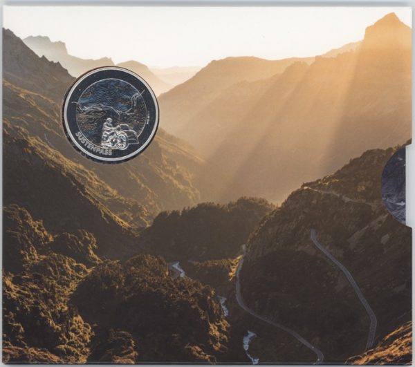 20 Francs comm. 2020 Col du Susten avec emballage Folder