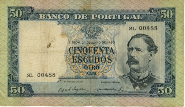 Portugal 50 Escudos 1960