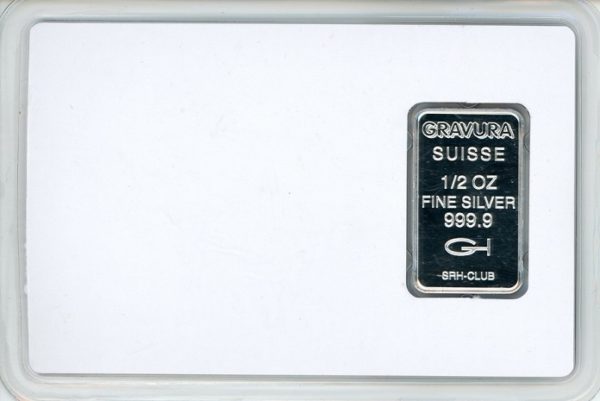 Lingot 1/2 OZ Fine Silver 999,9 Gravura – Image 2