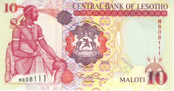 Lesotho 10 Maloti 2005 Neuf