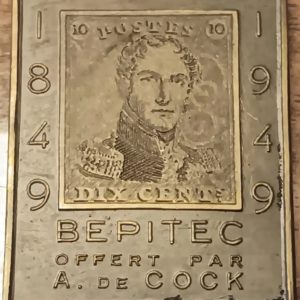 Médaille BEBITEC Offert par A. de Cook 1849-1949 (ss-vz)