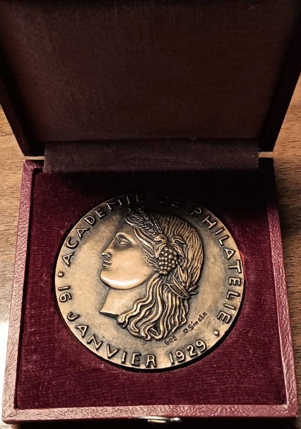 Médaille Académie de Philatélie (unz)