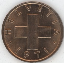 1 Centime 1971 (vz)