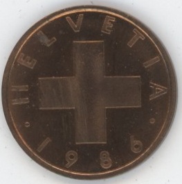 1 Centime 1986 (vz)