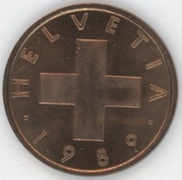 1 Centime 1989 (vz)