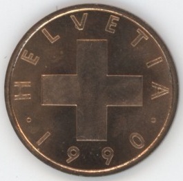 1 Centime 1990 (vz)
