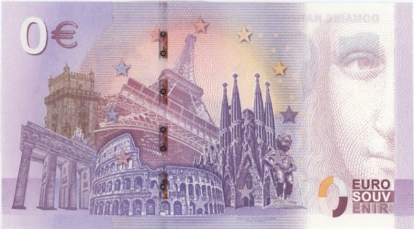 0 Euro Souvenir France Domaine National Du Château D'Angers 2020-1 Neuf – Image 2