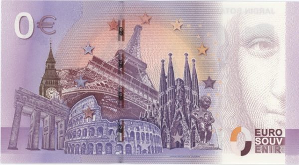 0 Euro Souvenir France Guadeloupe Jardin Botanique de Deshaies 2016-1 Neuf – Image 2