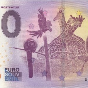 0 Euro Souvenir France Bioparc Projets Nature 2021-3 Neuf