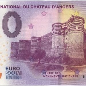 0 Euro Souvenir France Domaine National Du Château D'Angers 2020-1 Neuf