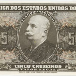 Brésil 5 Cruzeiros ND (1953-59) Neuf