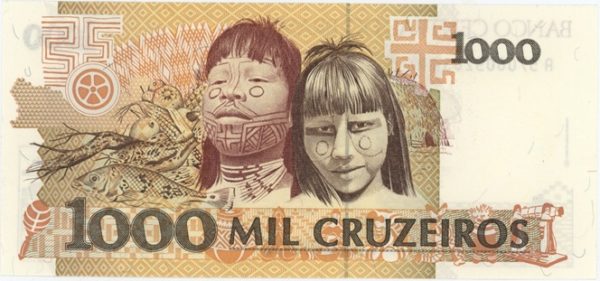 Brésil 1000 Cruzeiros ND (1990-91) Neuf