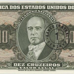 Brésil 1 Centavos sur 10 Cruzeiros ND (1966-67) Neuf