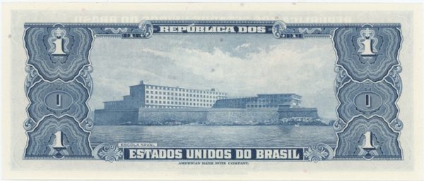 Brésil 1 Cruzeiro ND (1954-58) Neuf – Image 2